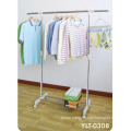 Ylt-0308 Stainless Steel Single Rod Telescopic Clothes Hanger